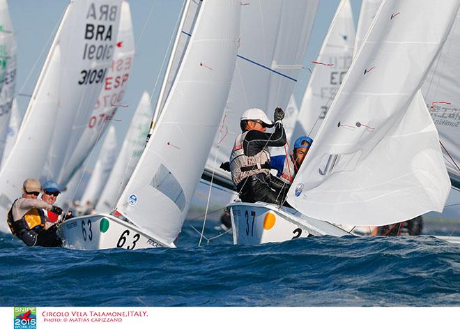 2015 Snipe World Championship - Day 1 © Matias Capizzano http://www.capizzano.com